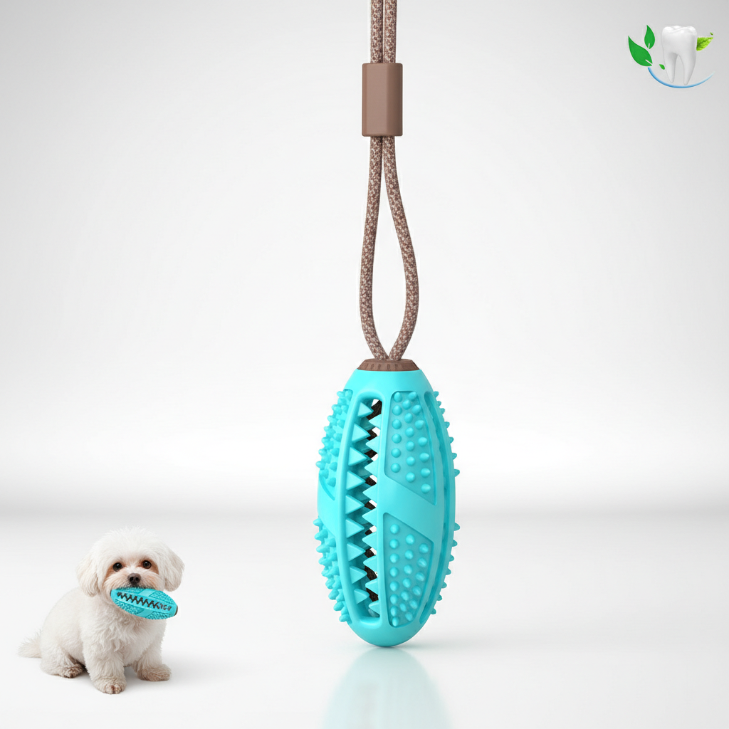 Dog Toys Silicon Suction Cup Tug Interactive Dog Ball Toy For Pet Chew Bite Tooth Cleaning Toothbrush Feeding Pet Supplies