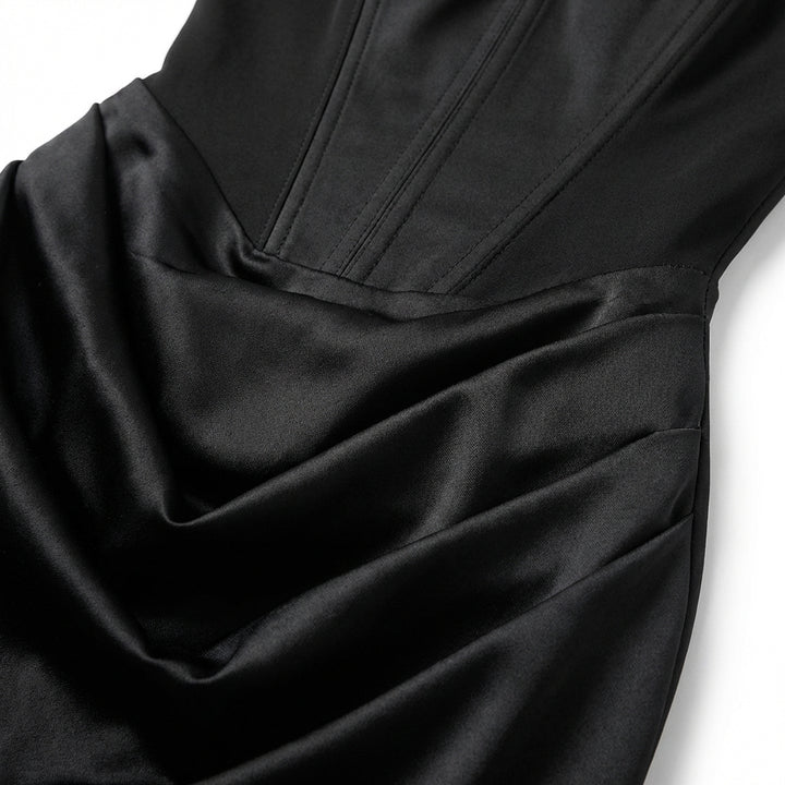 Slim Tube Top Long Dress Sexy Fashion Bandeau Backless Party Evening Dresses For Women Clothing