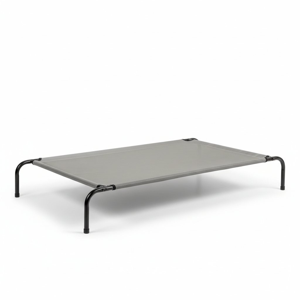 Raised Cooling Dog Bed – Elevated Pet Cot for Small; Medium Dogs