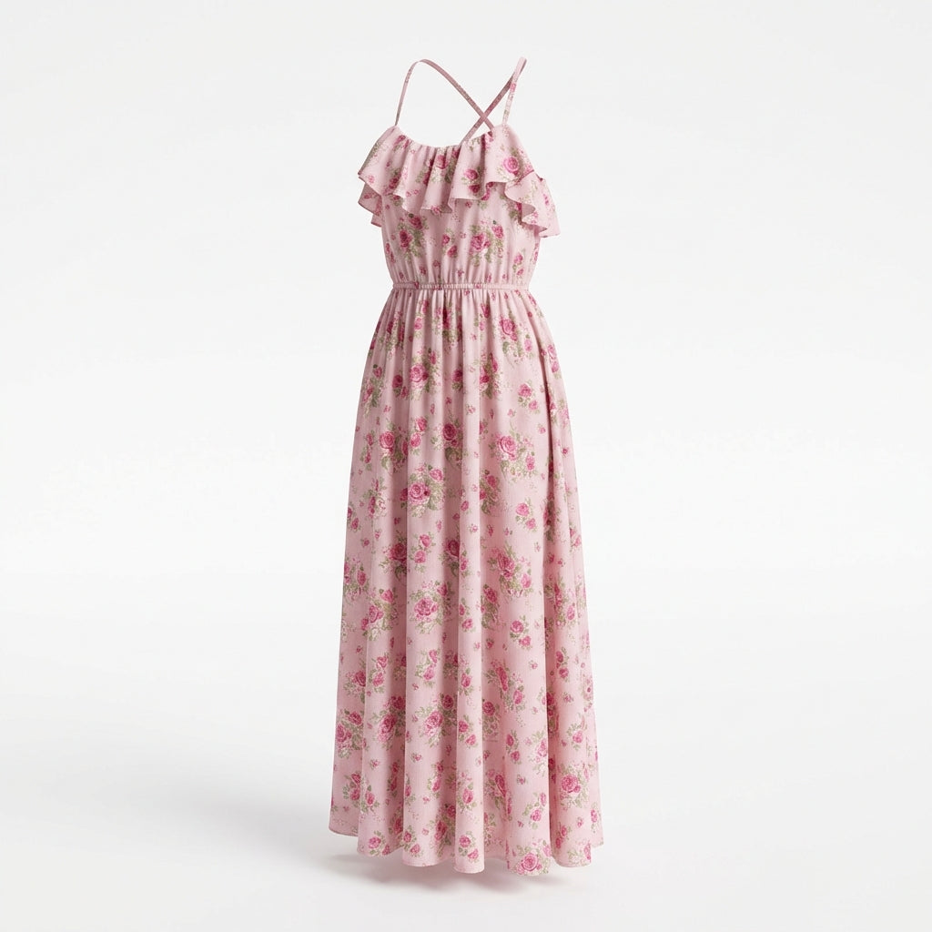 Women's Fashion Simple Printed Dresses