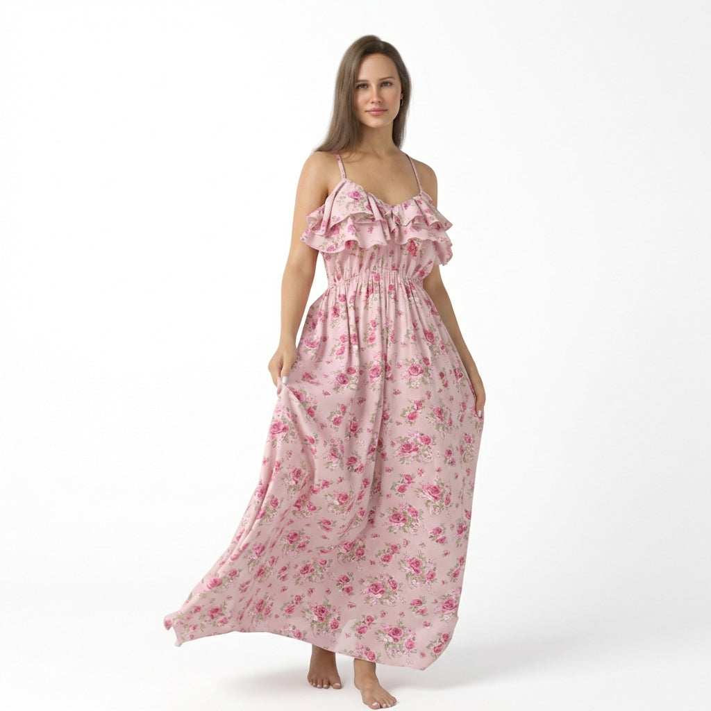 Women's Fashion Simple Printed Dresses