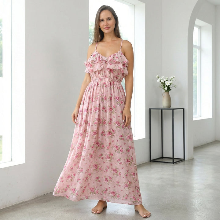 Women's Fashion Simple Printed Dresses