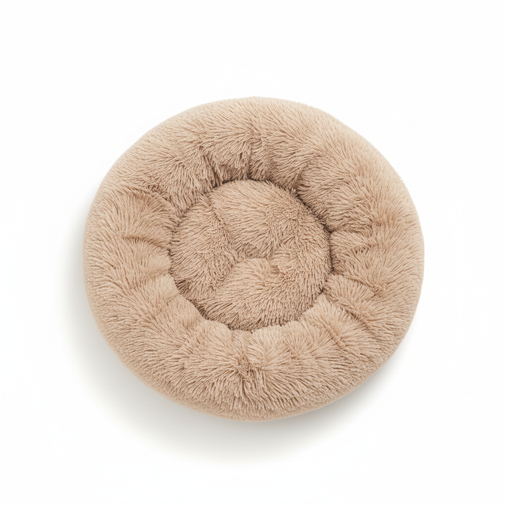 Calming Donut Dog Bed – Ultra Soft Anti-Anxiety Pet Bed