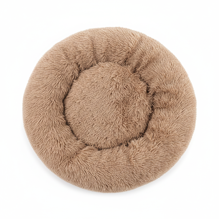 Calming Donut Dog Bed – Ultra Soft Anti-Anxiety Pet Bed