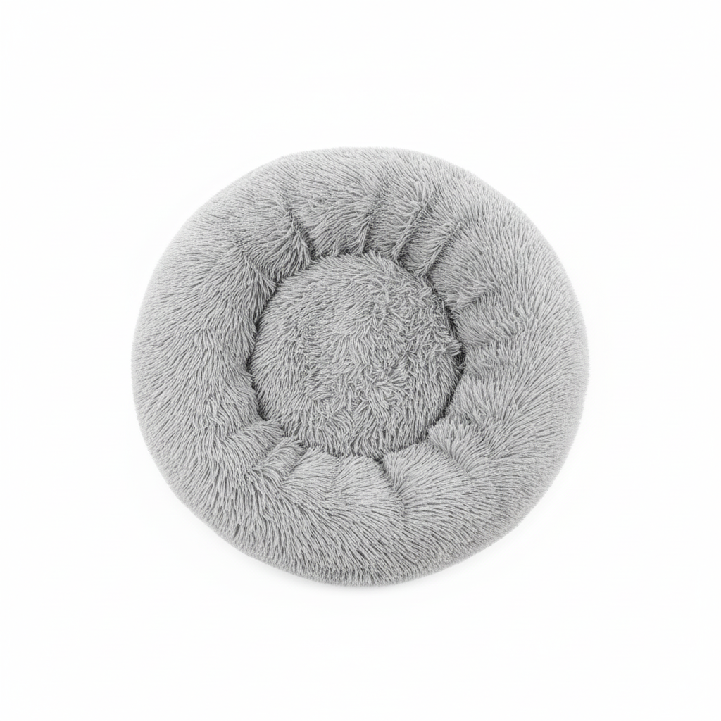 Calming Donut Dog Bed – Ultra Soft Anti-Anxiety Pet Bed