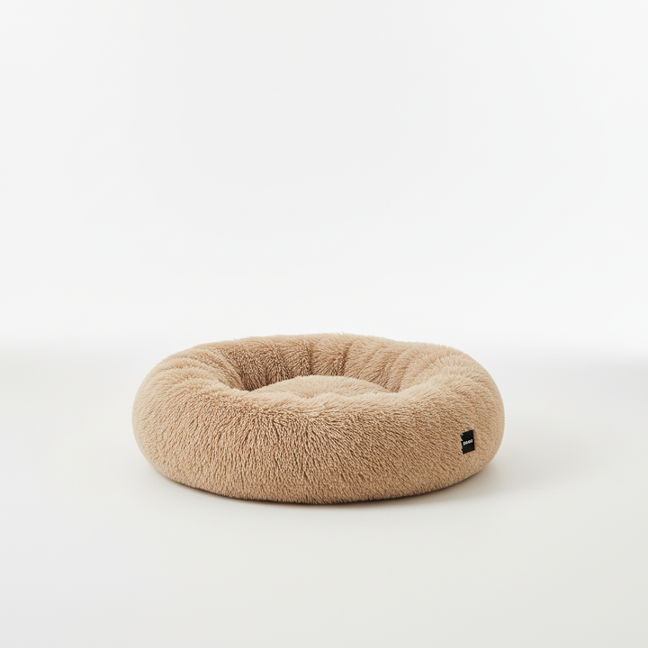 Calming Donut Dog Bed – Ultra Soft Anti-Anxiety Pet Bed