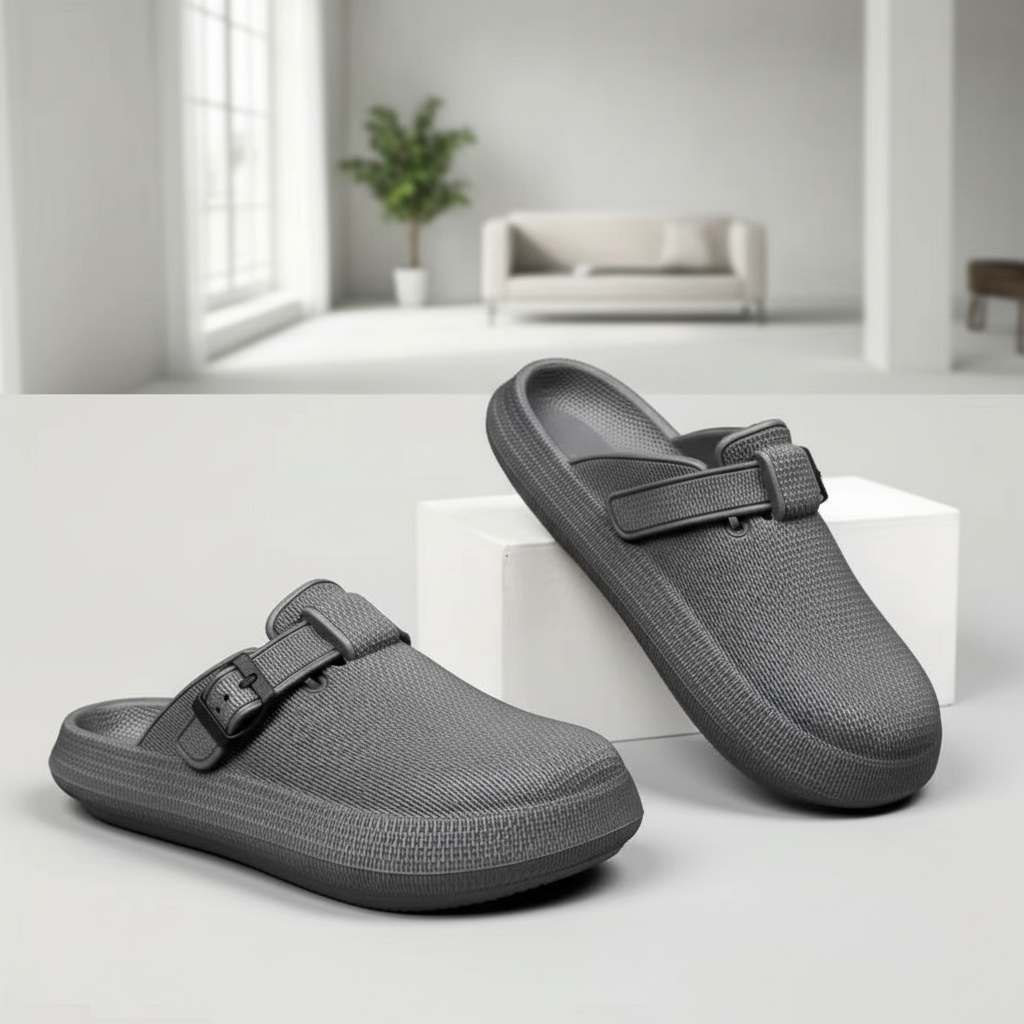 Indoor Home Slippers Lightweight Soft Sole EV Shoes