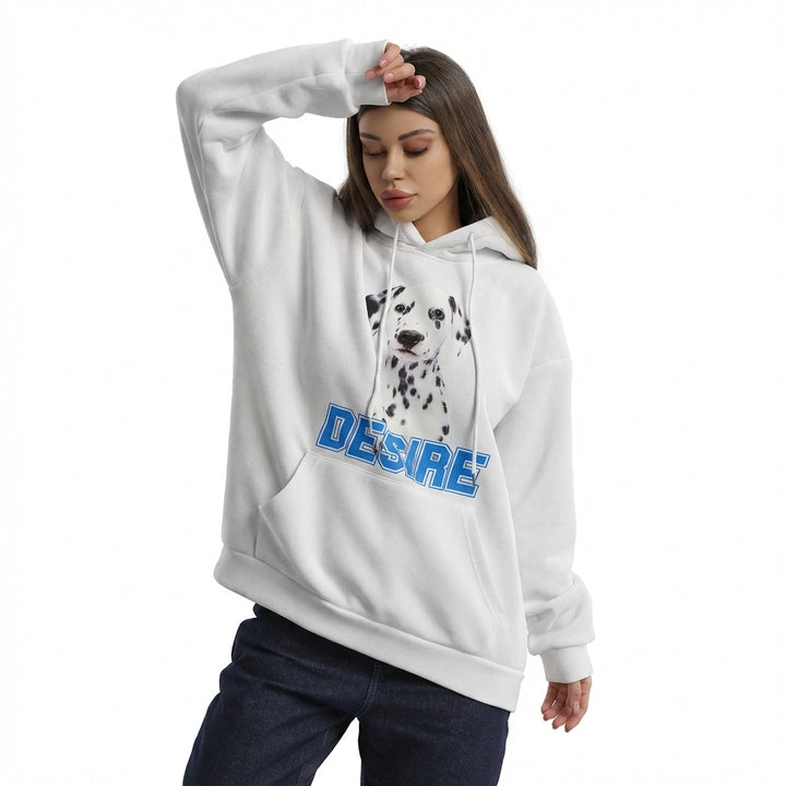 Women's Fashionable Casual Printed Long Sleeved Sweatshirt