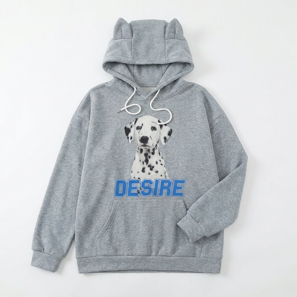 Women's Fashionable Casual Printed Long Sleeved Sweatshirt