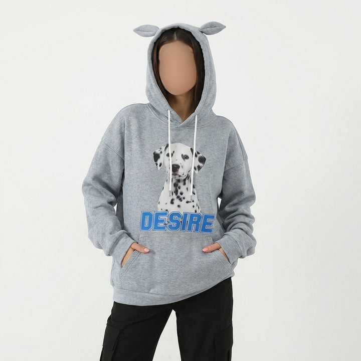 Women's Fashionable Casual Printed Long Sleeved Sweatshirt