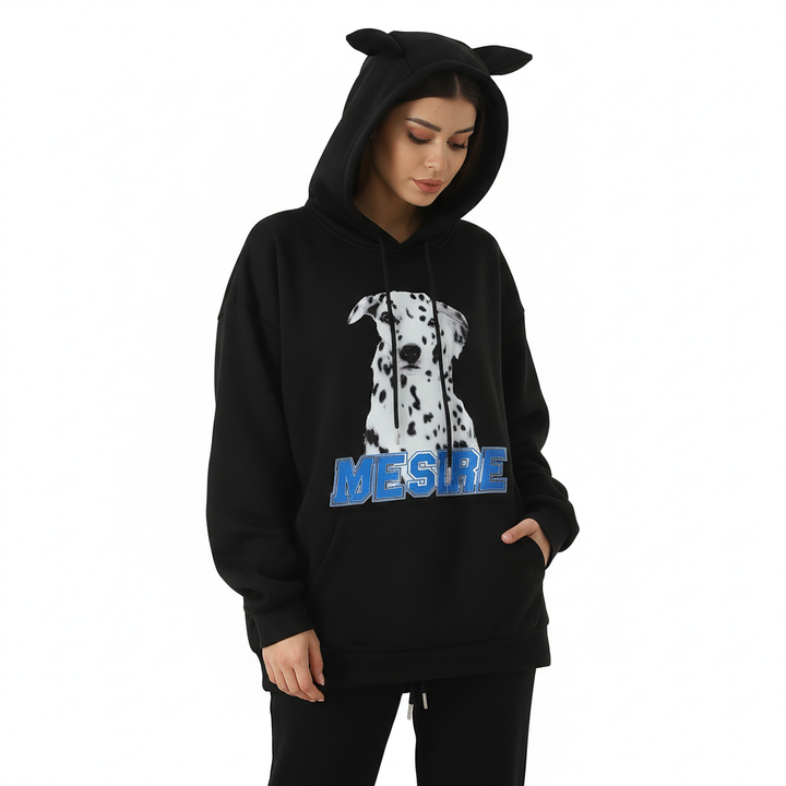 Women's Fashionable Casual Printed Long Sleeved Sweatshirt