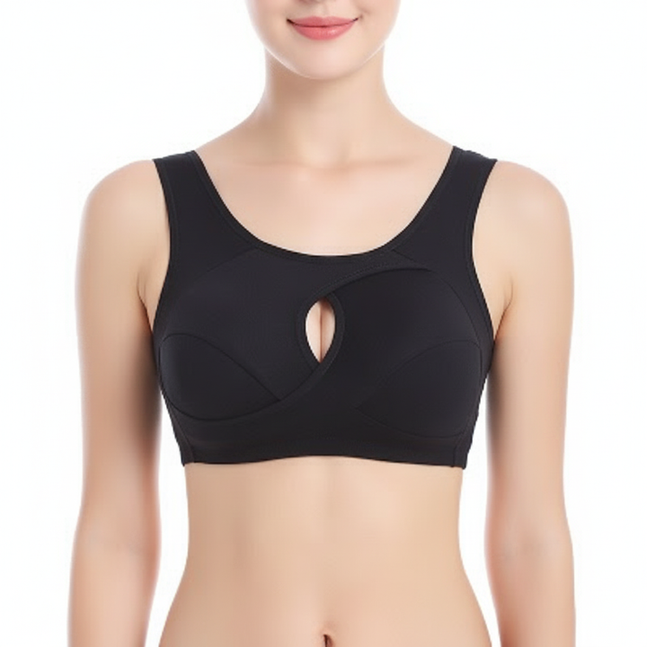 Wireless Support Sports Bra – Seamless Comfort Bra for Everyday Wear