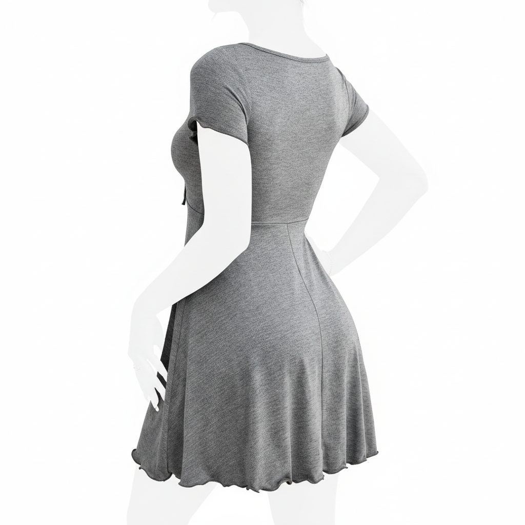 Bends And Hitches Summer Women's Solid Color Dress