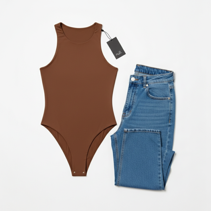 Backless strappy jumpsuit irregular