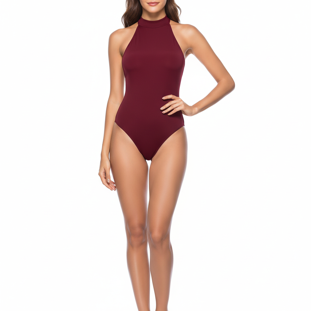 Backless strappy jumpsuit irregular