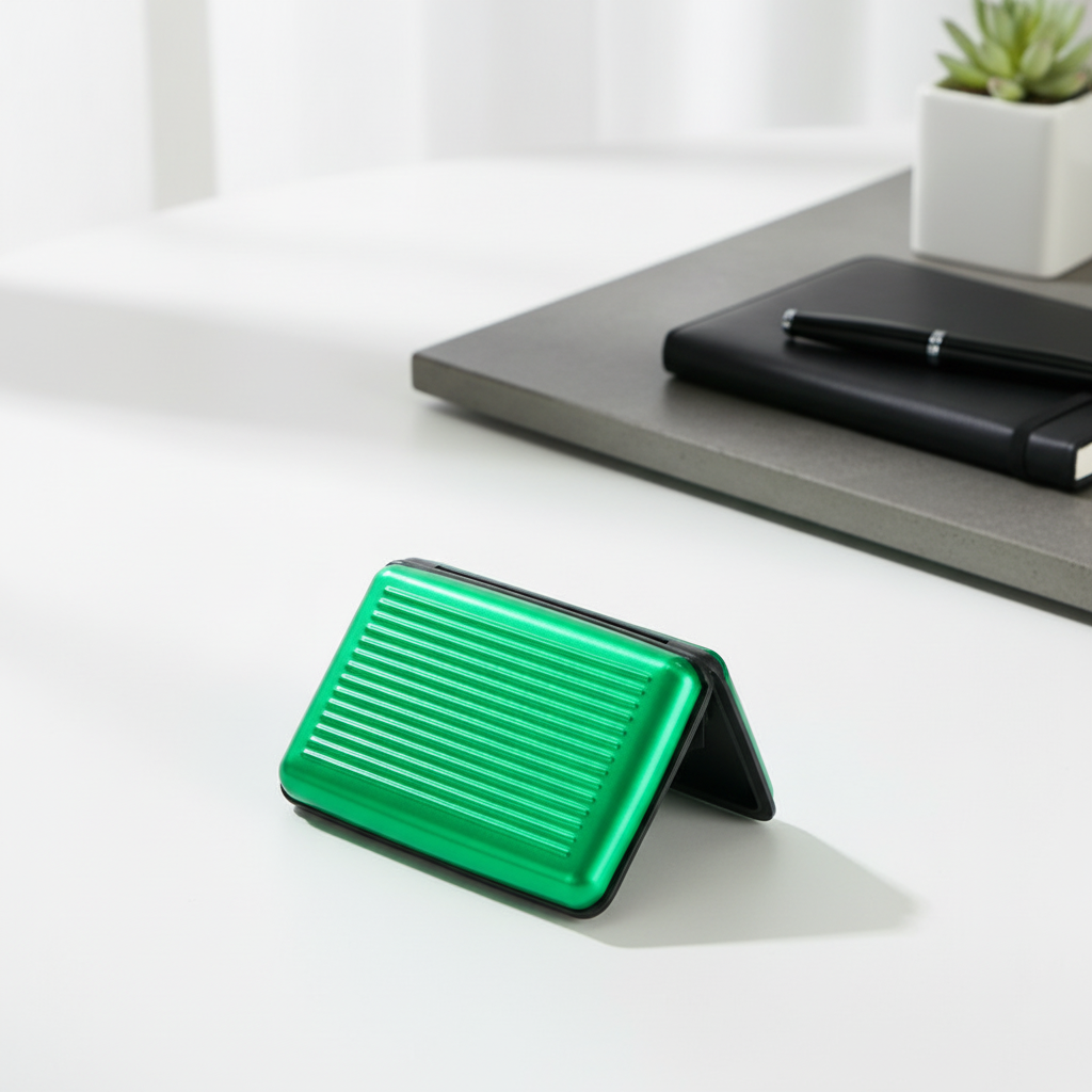 Aluminum Alloy Credit Card Bag, Business Card Holder Card