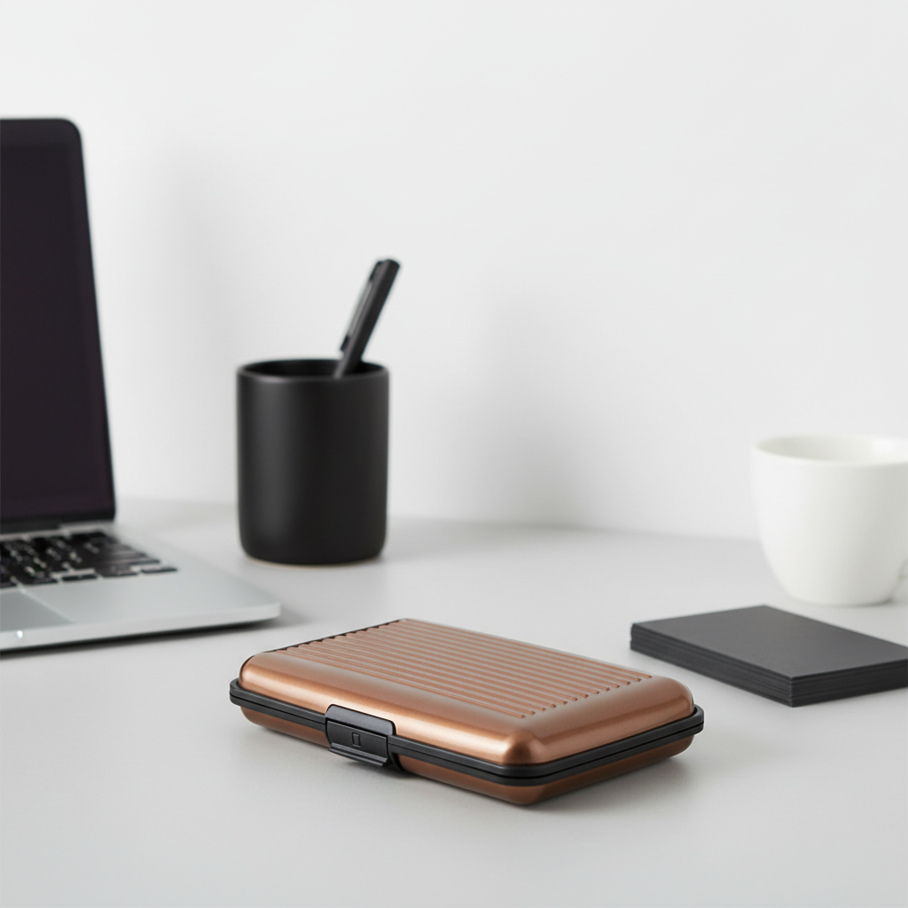 Aluminum Alloy Credit Card Bag, Business Card Holder Card