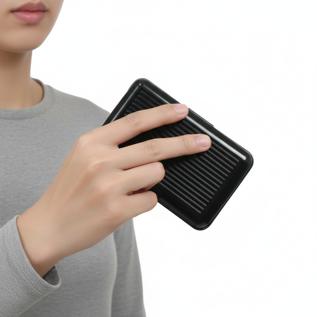 Aluminum Alloy Credit Card Bag, Business Card Holder Card