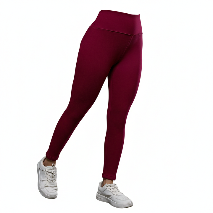 Autumn & Winter High-Waisted Velvet Lift Hip Leggings – Elastic Sports Tight Pants