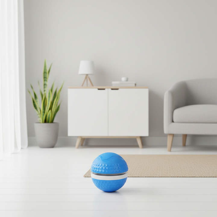 Smart Automatic Rolling Dog Ball – USB Rechargeable Interactive Pet Toy