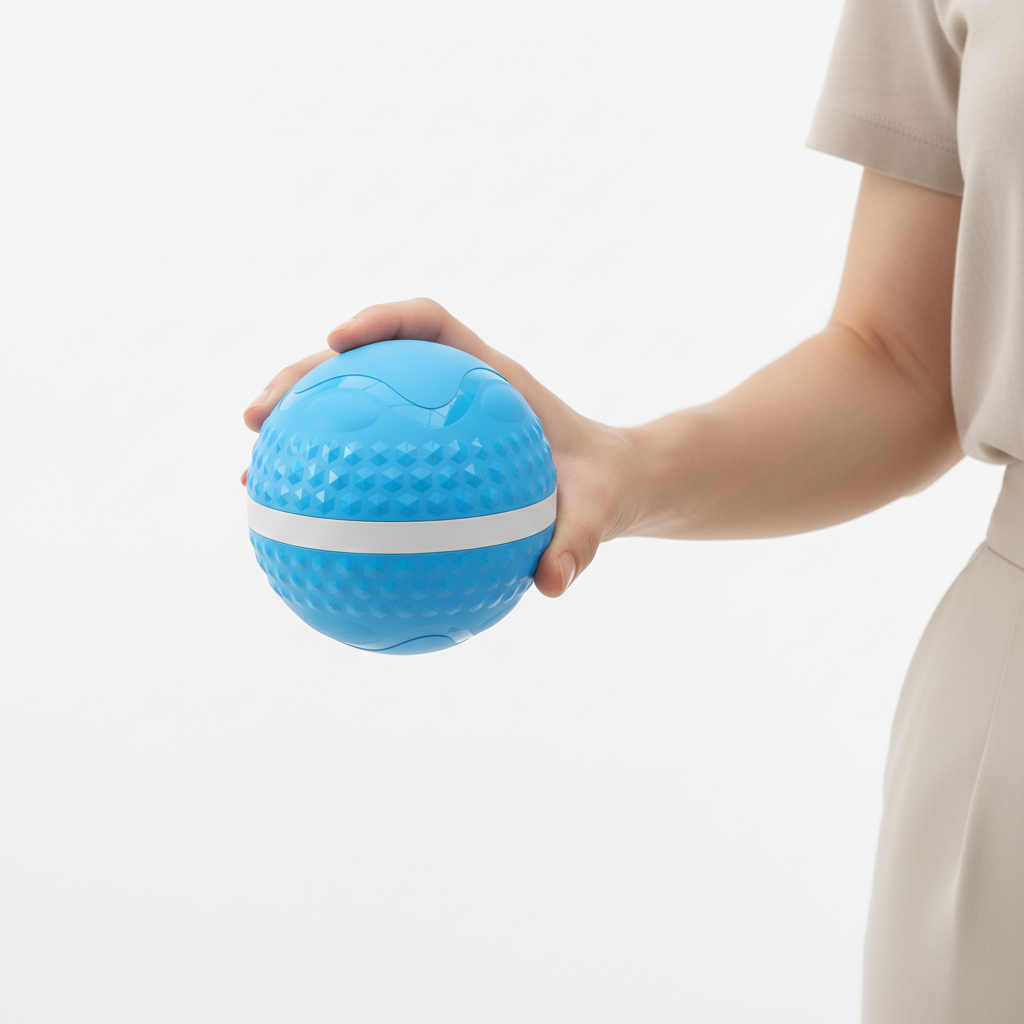 Smart Automatic Rolling Dog Ball – USB Rechargeable Interactive Pet Toy