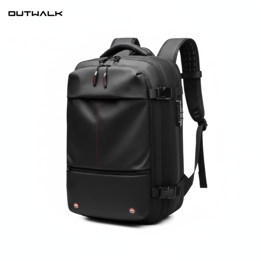 Vacuum Compression Travel Backpack – Large Capacity Anti-Theft Business Laptop Backpack