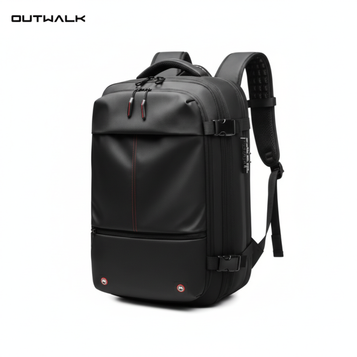 Vacuum Compression Travel Backpack – Large Capacity Anti-Theft Business Laptop Backpack