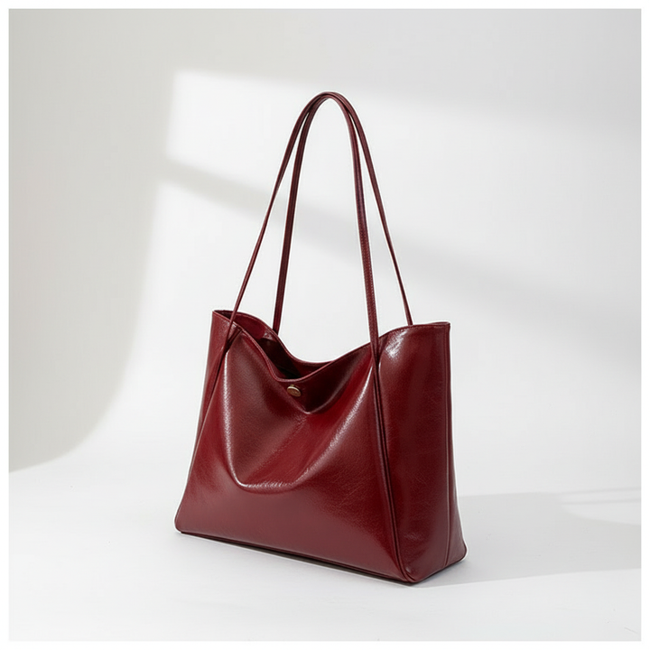 Large Capacity PU Leather Women's Handbag – Stylish Street Trend Shoulder Bag