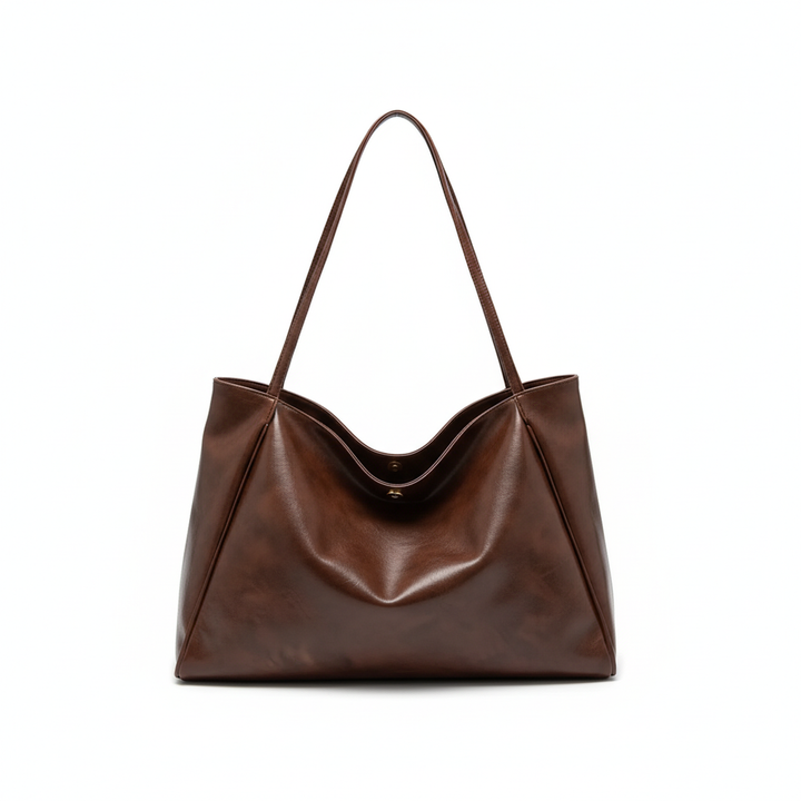 Large Capacity PU Leather Women's Handbag – Stylish Street Trend Shoulder Bag