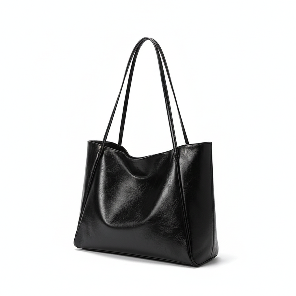 Large Capacity PU Leather Women's Handbag – Stylish Street Trend Shoulder Bag