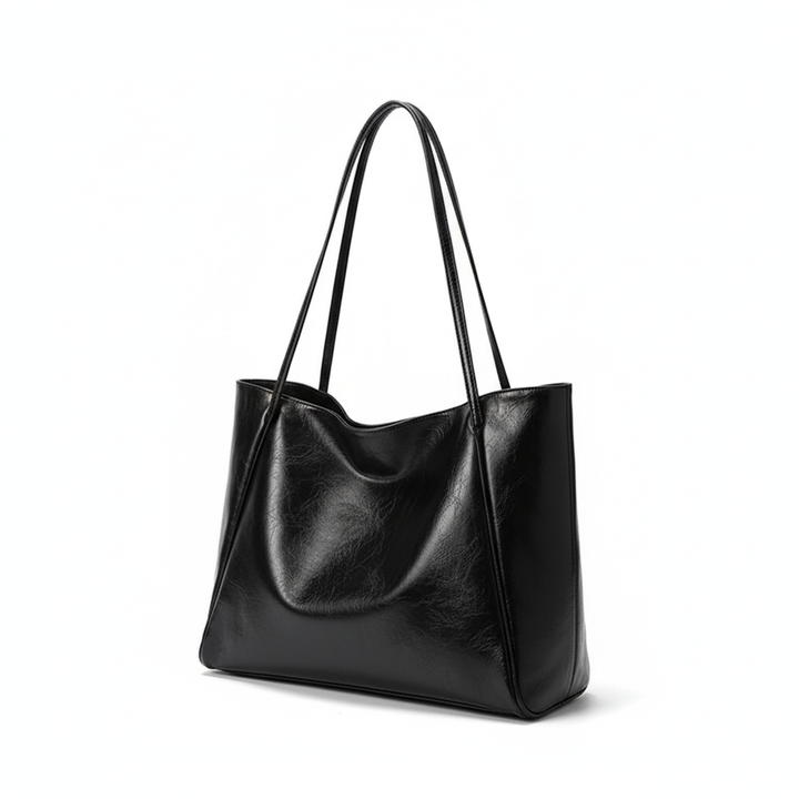 Large Capacity PU Leather Women's Handbag – Stylish Street Trend Shoulder Bag