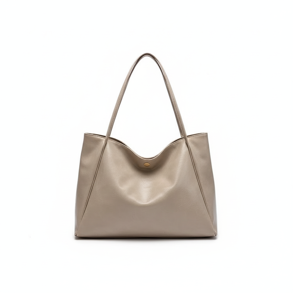 Large Capacity PU Leather Women's Handbag – Stylish Street Trend Shoulder Bag