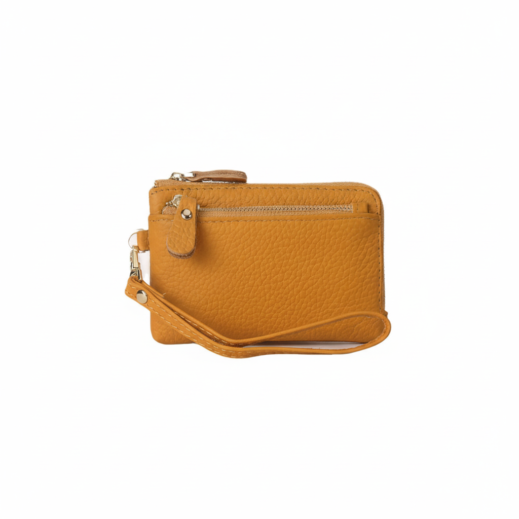 Leather Ladies Wallet Fashion Zipper Coins Wallet