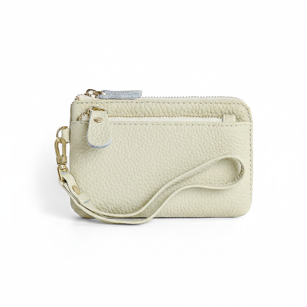 Leather Ladies Wallet Fashion Zipper Coins Wallet