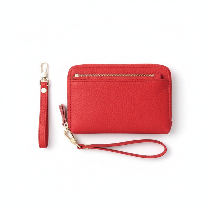 Leather Ladies Wallet Fashion Zipper Coins Wallet