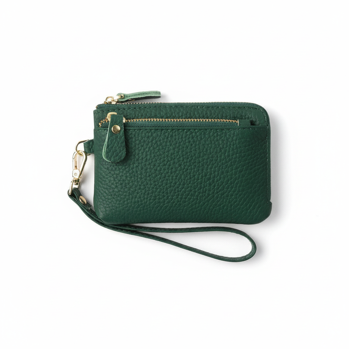 Leather Ladies Wallet Fashion Zipper Coins Wallet