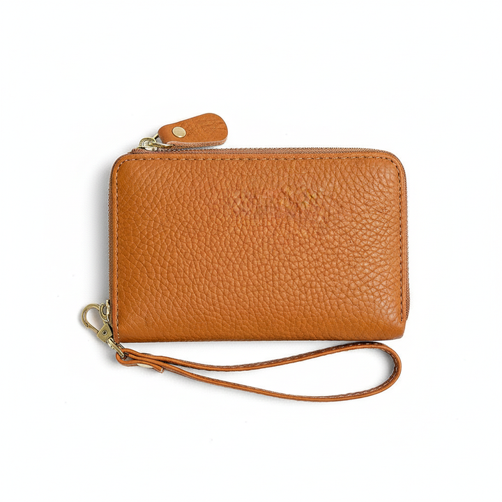 Leather Ladies Wallet Fashion Zipper Coins Wallet