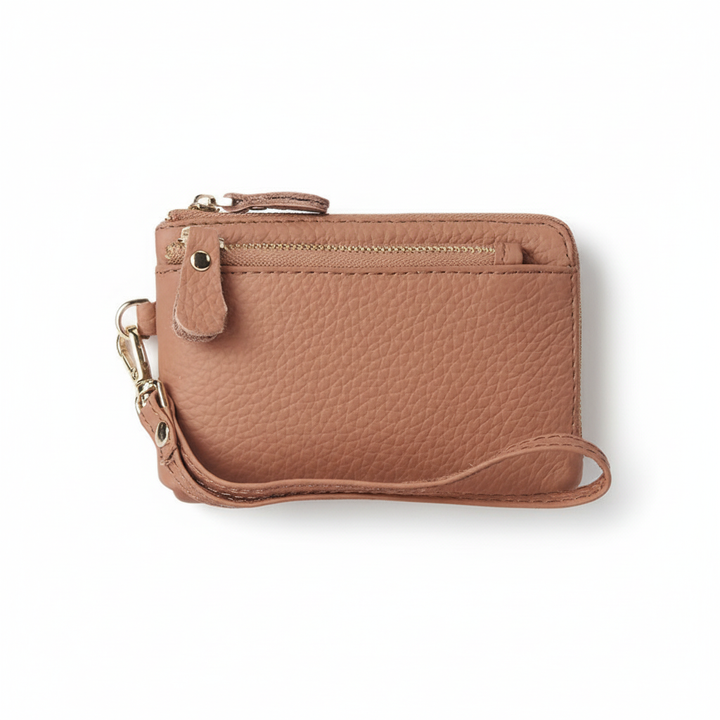 Leather Ladies Wallet Fashion Zipper Coins Wallet