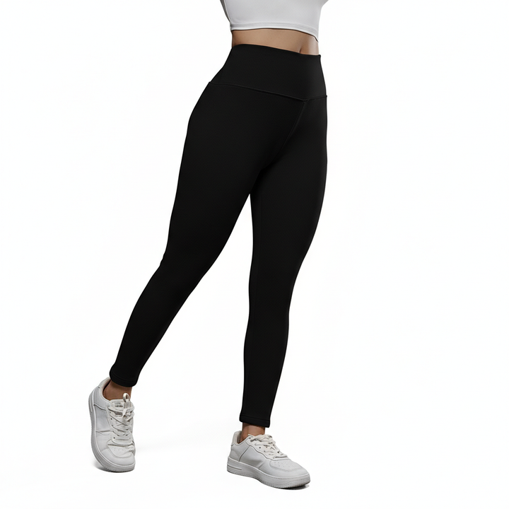 Autumn & Winter High-Waisted Velvet Lift Hip Leggings – Elastic Sports Tight Pants