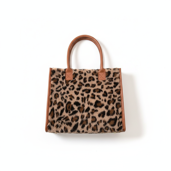 Korean Style Large-capacity Handbag Fashion Western Plush