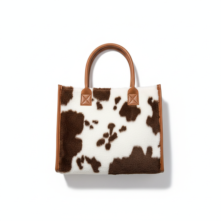Korean Style Large-capacity Handbag Fashion Western Plush