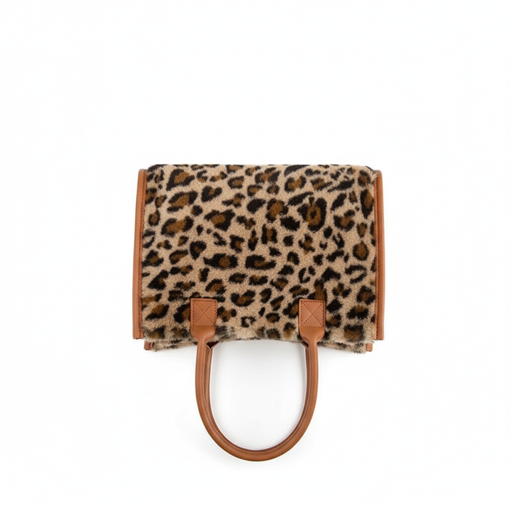 Korean Style Large-capacity Handbag Fashion Western Plush