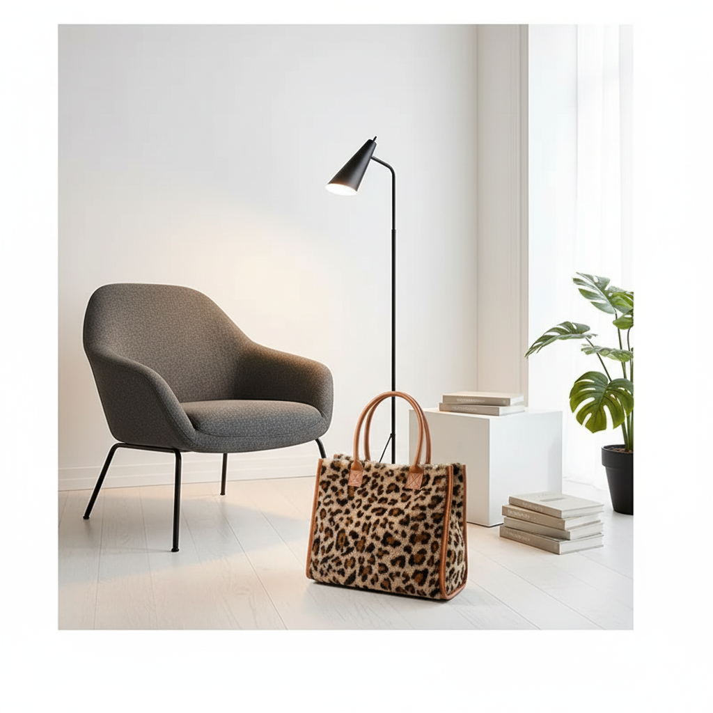 Korean Style Large-capacity Handbag Fashion Western Plush