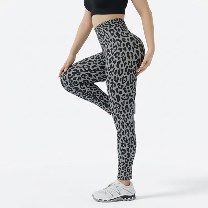 Leopard Print Yoga Pants