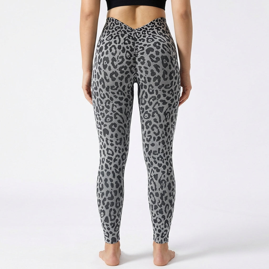 Leopard Print Yoga Pants