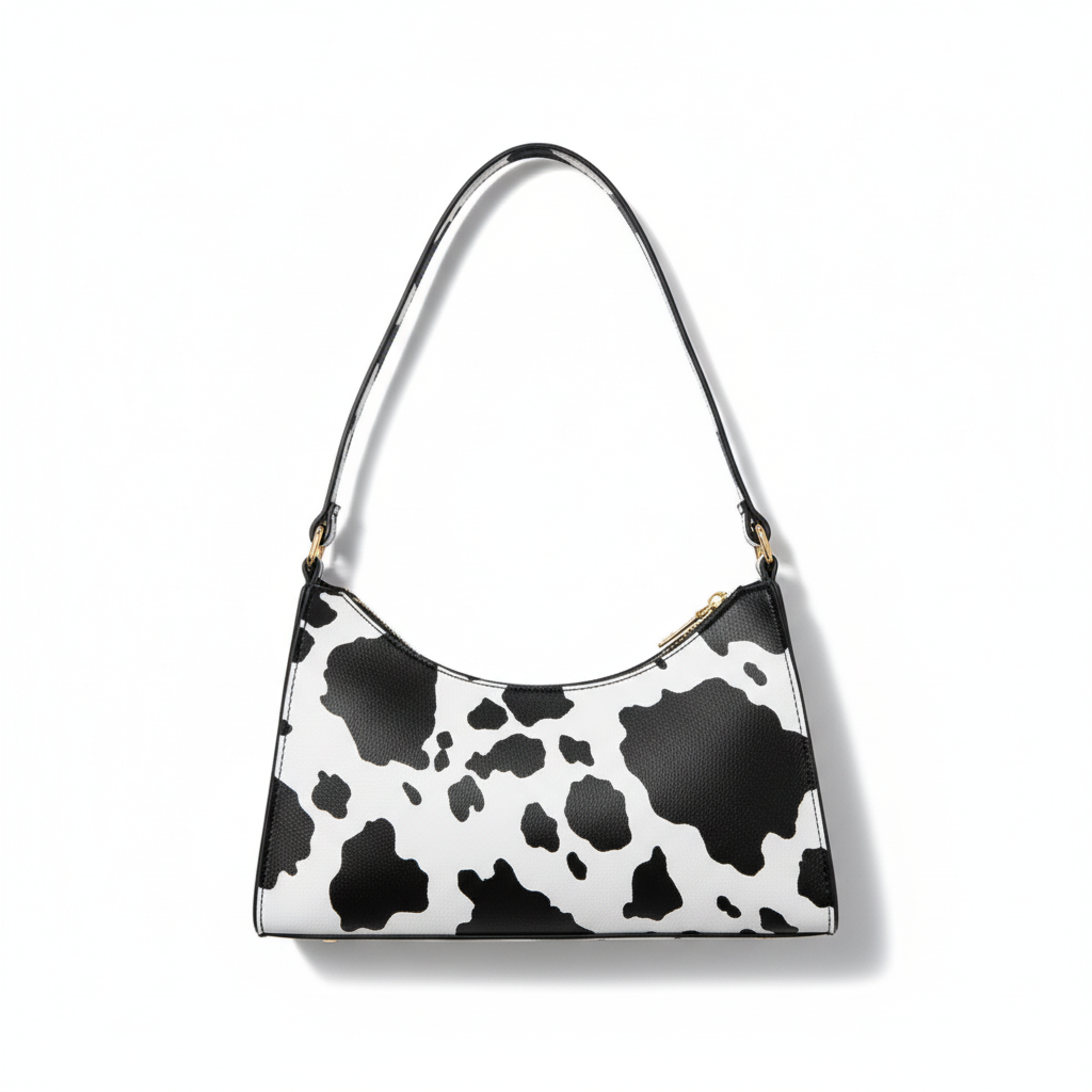 Fashion striped spotted niche handbags leopard print underarm bag