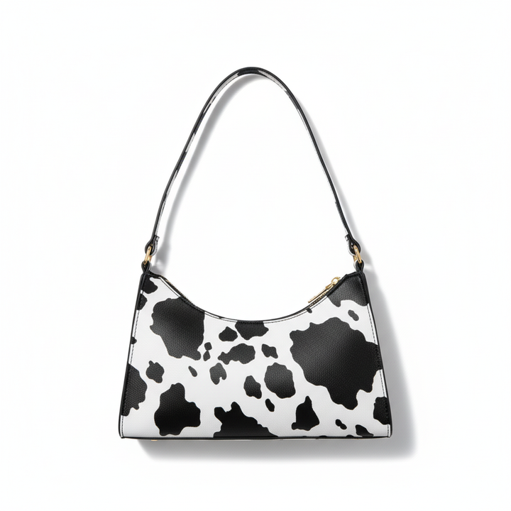 Fashion striped spotted niche handbags leopard print underarm bag