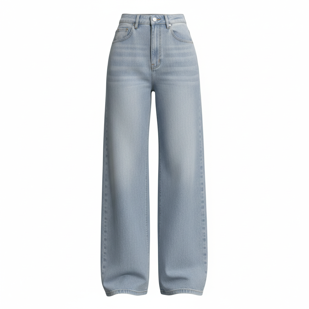 Sweet And Spicy Style High Waist Straight Jeans