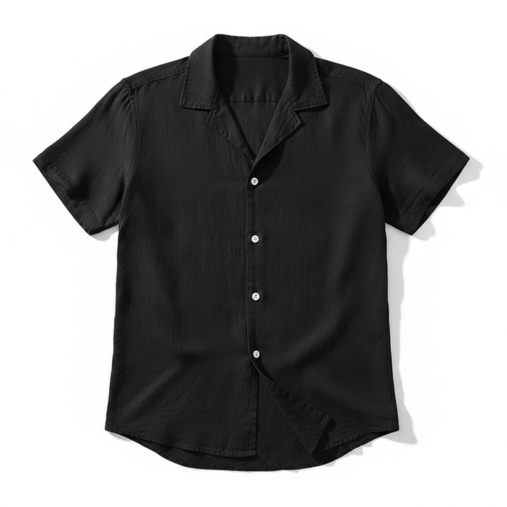 Men's Tops Casual Button Down Shirt Short Sleeve Beach Shirt Summer Mens Clothing