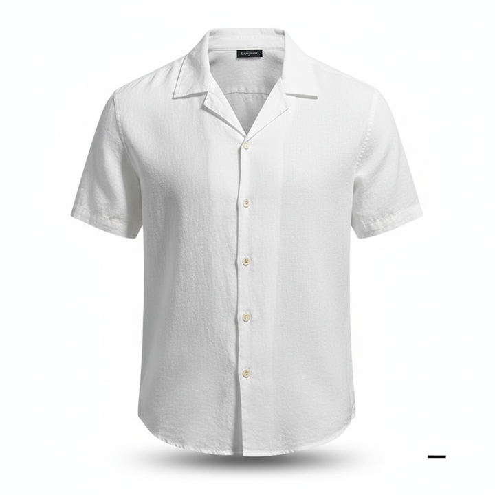 Men's Tops Casual Button Down Shirt Short Sleeve Beach Shirt Summer Mens Clothing